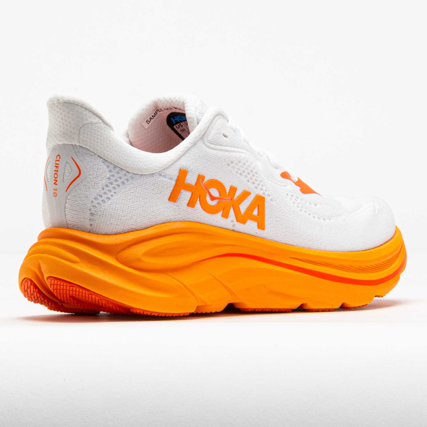 HOKA Clifton 10 Women's Frost/Orange Zest