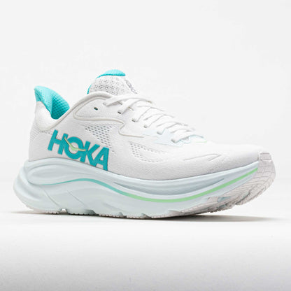 HOKA Clifton 10 Women's White/Cielo Blue
