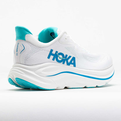 HOKA Clifton 10 Men's White/Skyward Blue