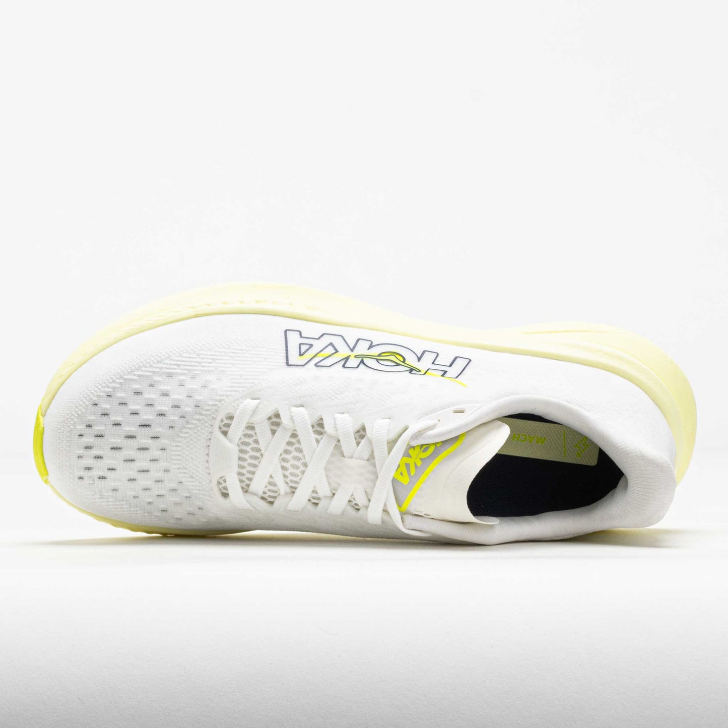 HOKA Mach 6 Women's White/Neon HOKA Citrus