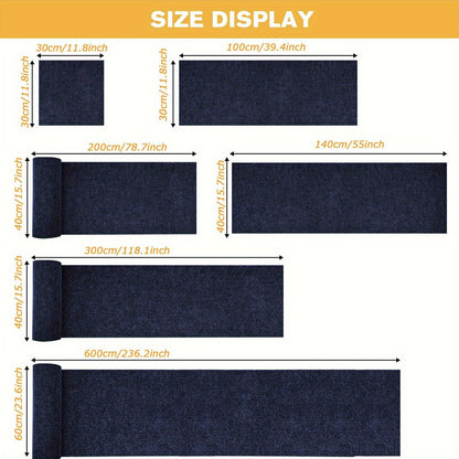 Durable Cat Scratching Pad - Self-Adhesive, Scratch-Resistant Felt Mat for Walls and Furniture, Ideal for Cats, Polyester Material - Multi-Size Pack