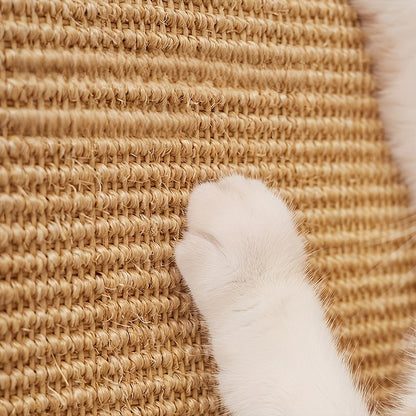 1 Sisal Cat Scratching Board 1 Sturdy Sisal Cat Scratching Board | Clutter-Free, Sofa-Safe Design for Exercise and Rest | Perfect Gift for Your Cat