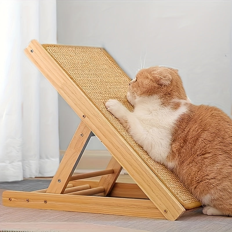 1 Sisal Cat Scratching Board 1 Sturdy Sisal Cat Scratching Board | Clutter-Free, Sofa-Safe Design for Exercise and Rest | Perfect Gift for Your Cat